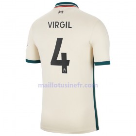Maillot de Foot Liverpool Virgil van Dijk 4 Extérieur 2021-22